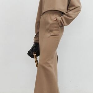 Commense Camel Live It Up Maxi Skirt -Size M